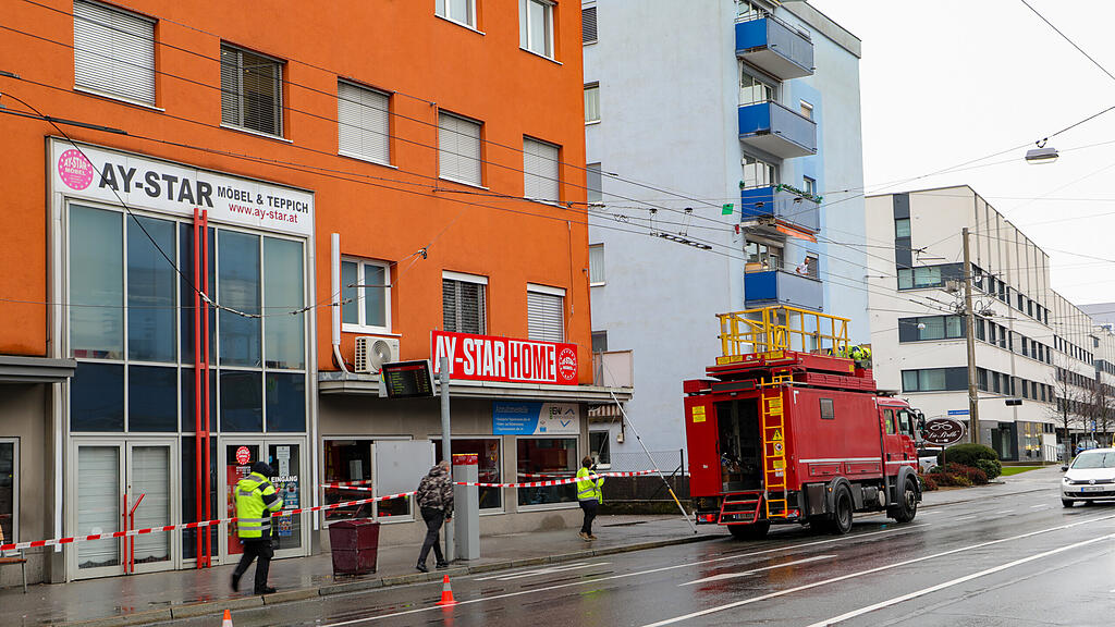 Obus-Leitung in Lehen beschädigt