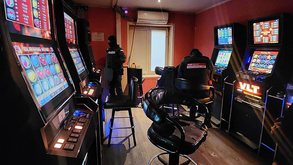 Schwerpunkteinsatz gegen illegales Glücksspiel in Salzburg