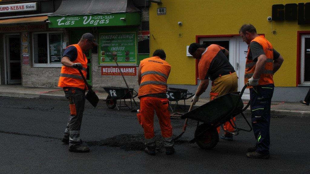 Baustelle Hans-Schmid-Platz