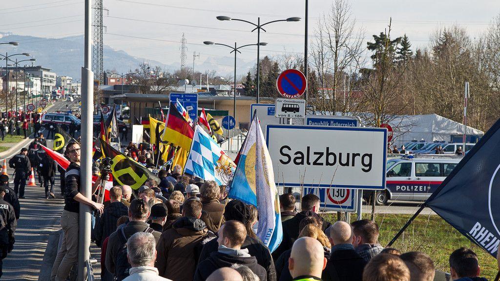 Demo von "Wir sind Grenze"