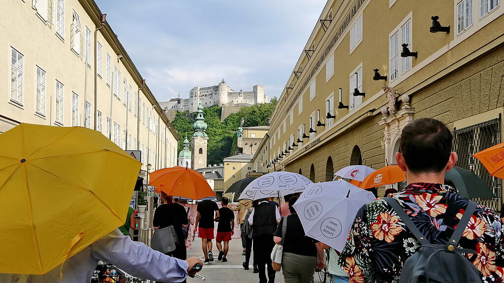 Umbrella March 2022 Salzburg