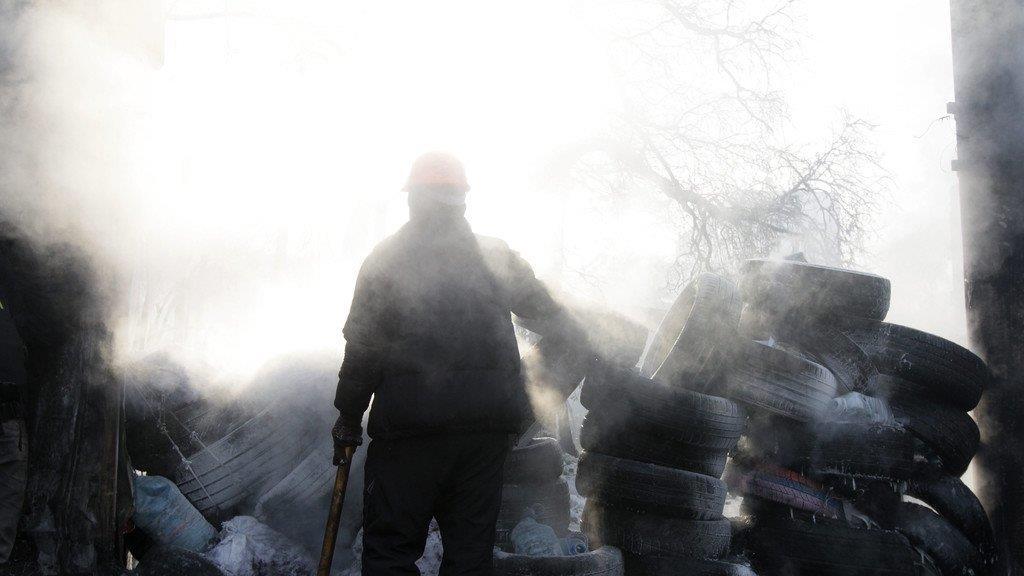 Machtkampf in der Ukraine: Proteste in Kiew
