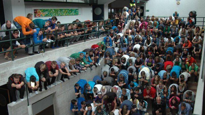 "Herminating" - Pinzgauer Schüler wollen am Dienstag einen Rekord aufstellen.