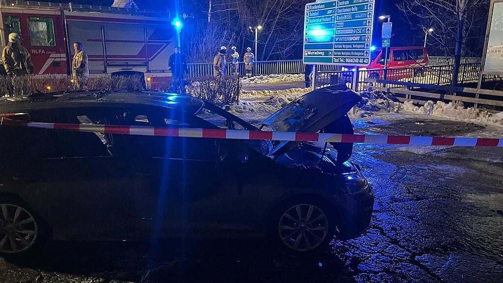 Pkw-Brand in Tamsweg