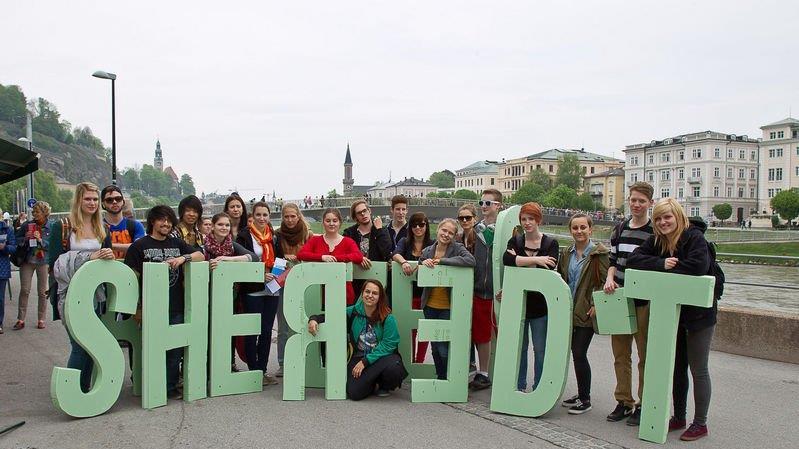 Gedenkaktion der HTL-Salzburg