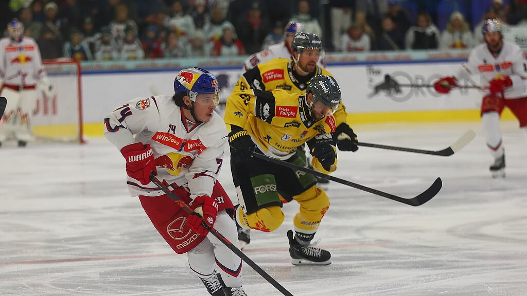 ICE Hockey League: Red Bull Salzburg gegen Pustertal