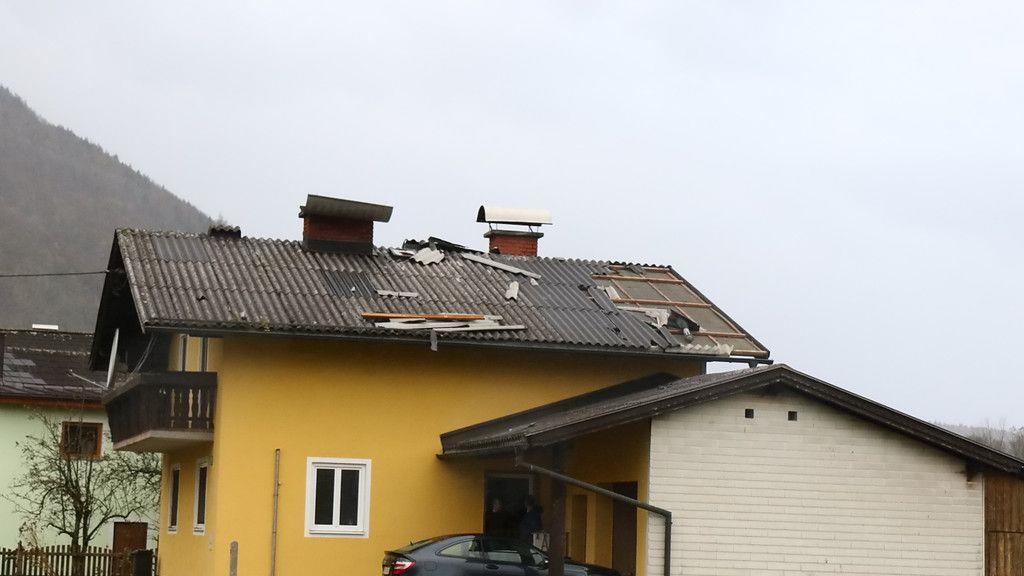 Sturmtief "Herwart" zieht über Salzburg hinweg I