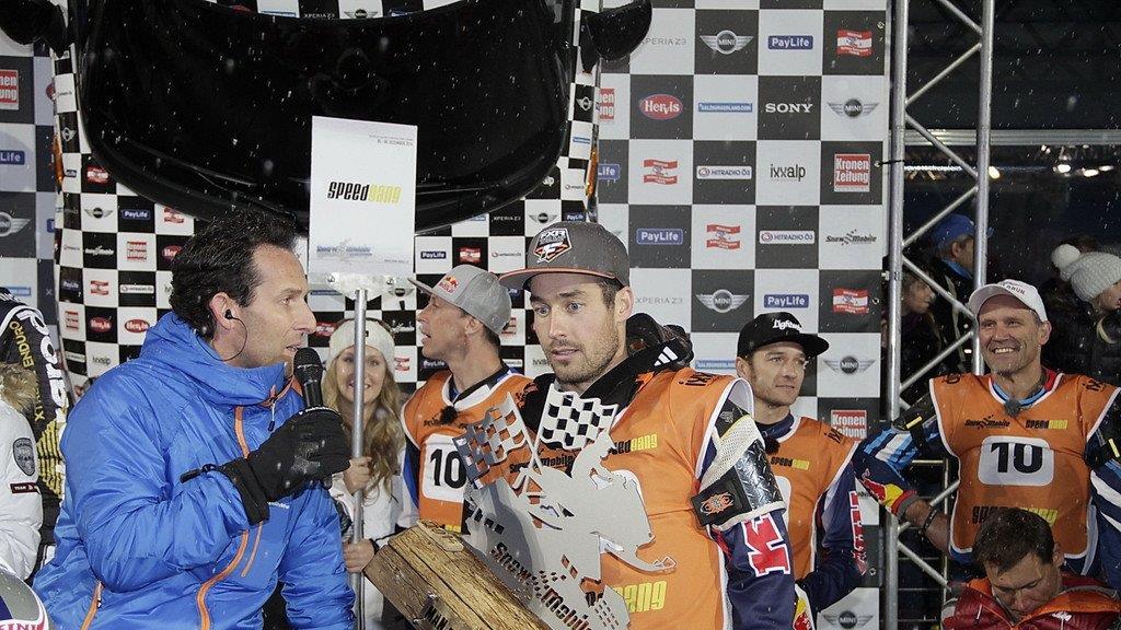 Siegerehrung bei Snow Mobile