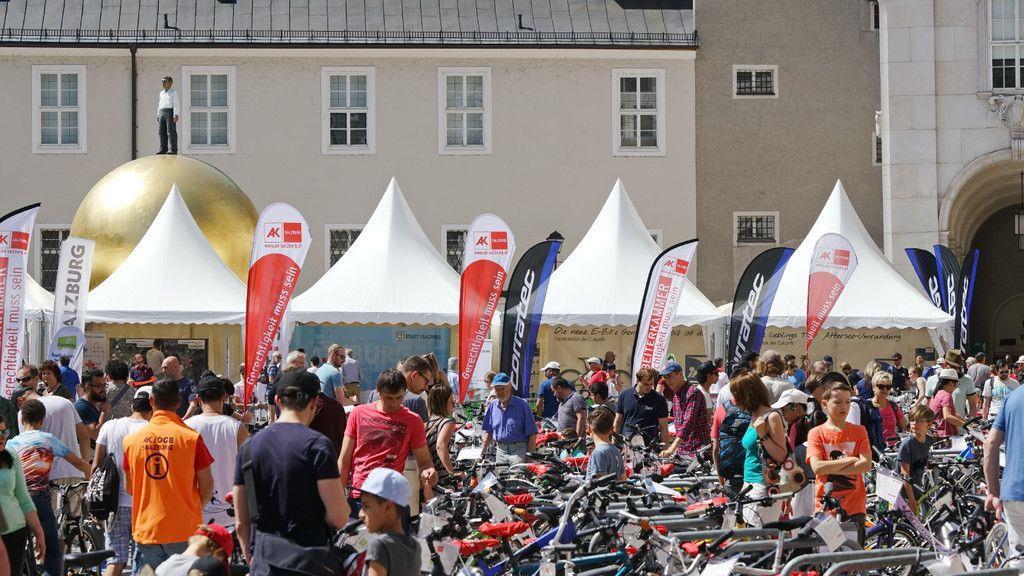 "Radfrühling" in der Stadt Salzburg II
