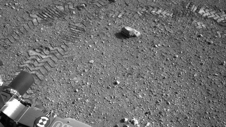 Aktuelle Bilder von Mars-Rover Curiosity