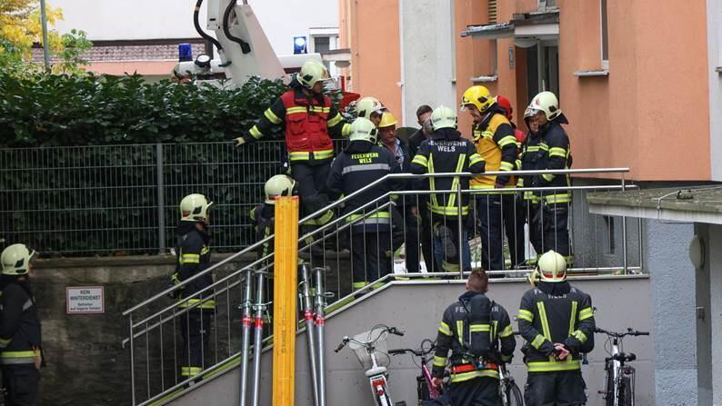 Brand in Welser Wohnung