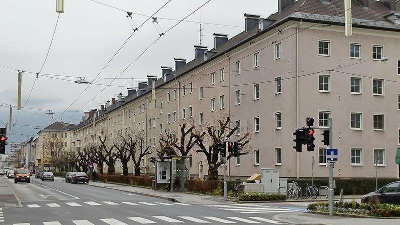 Bauarbeiten in der Strubergasse