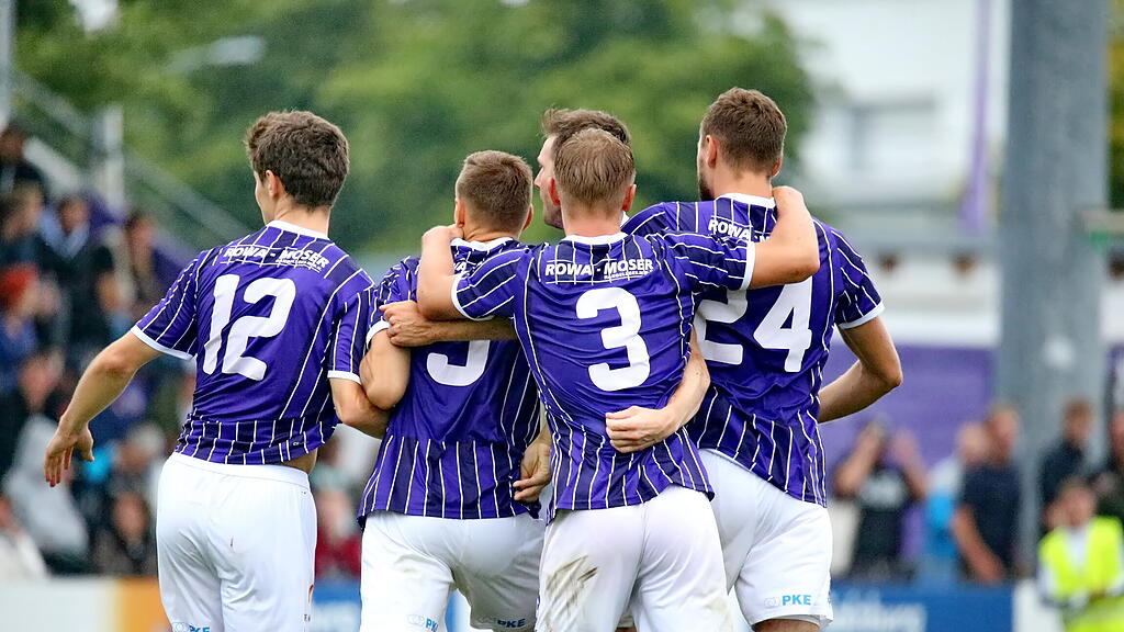 Austria Salzburg, Wals-Grünau, Jubel