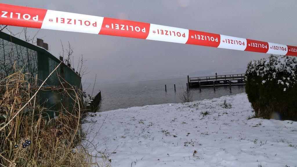 Polizeieinsatz am Traunsee