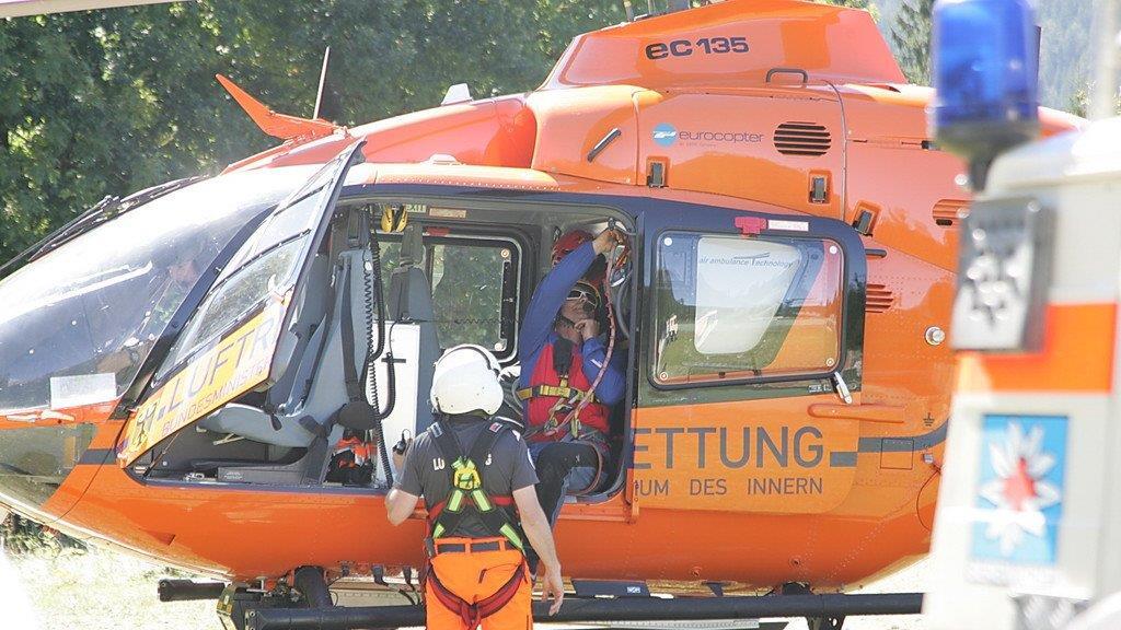 Bergretter im Dauereinsatz