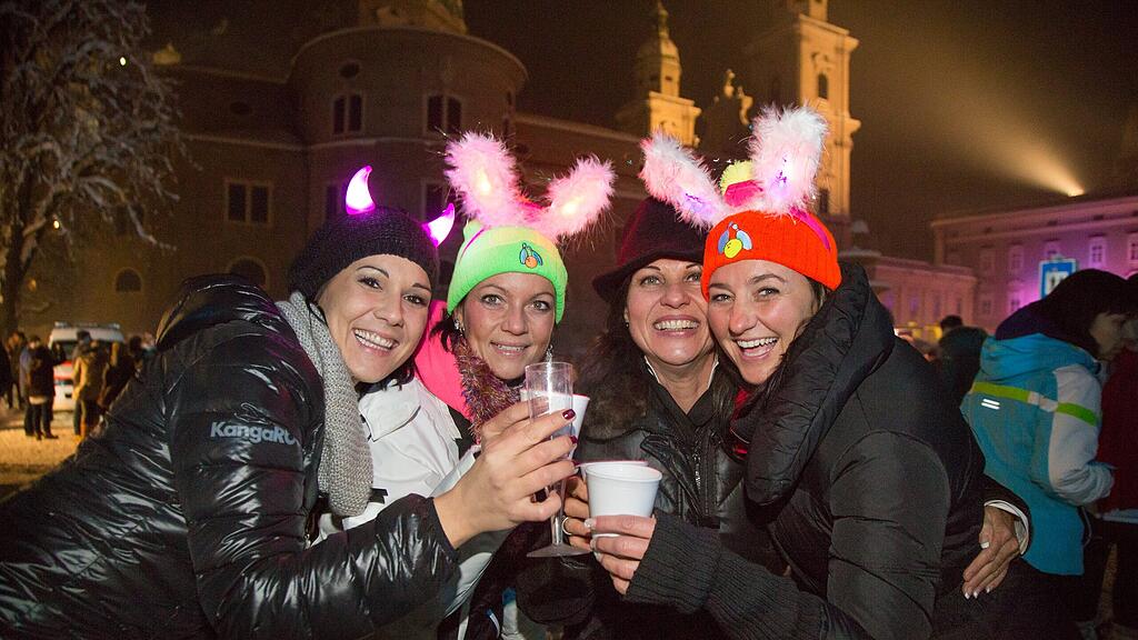 Silvester in der Altstadt - für viele Salzburg eine gelungene Abwechslung.
