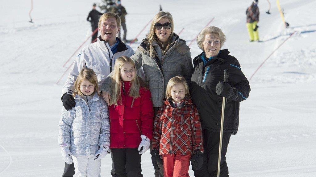 Ein Jahr nach Friso-Unglück: Königsfamilie beim Fotoshooting in Lech
