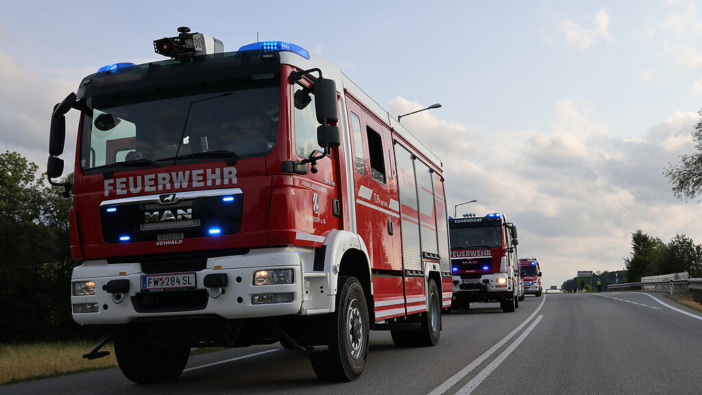 Feuerwehr-Übung Umfahrungstunnel Henndorf