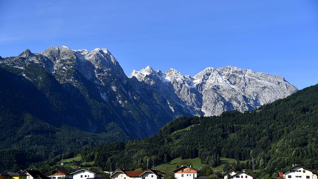 Die Berge könnten am Sonntag angezuckert sein.