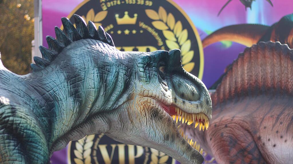 "Big King Dinosaurier of Animatronic" in Bischofshofen