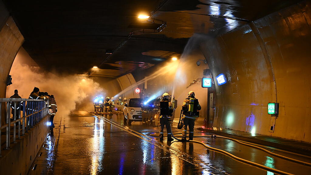 Übung Gasteinertal Klammtunnel