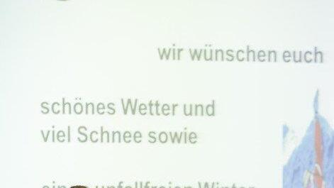 Biler der Aktion "PistenSicher!"