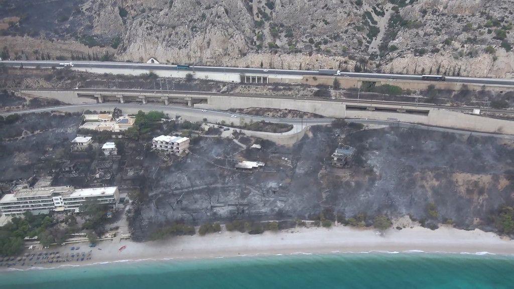 Waldbrand in Athen: Tag 2