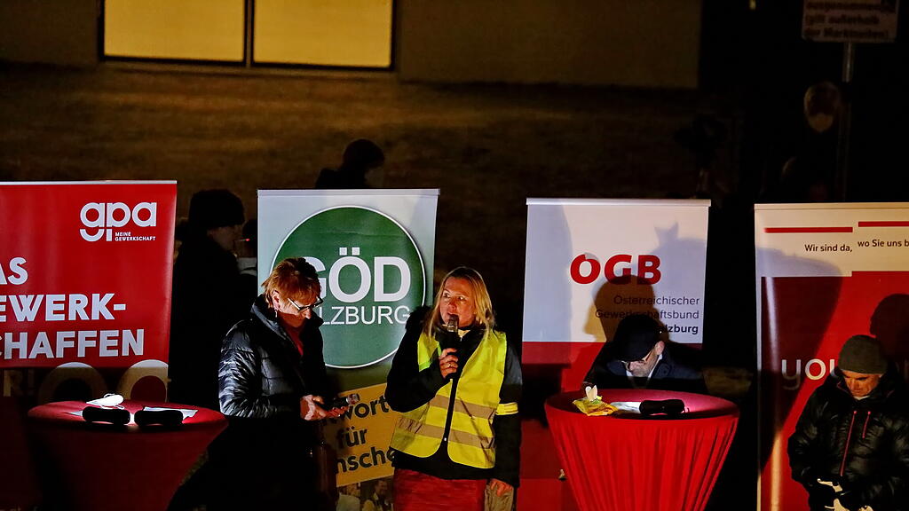 Mehr WärFair-Kundgebung