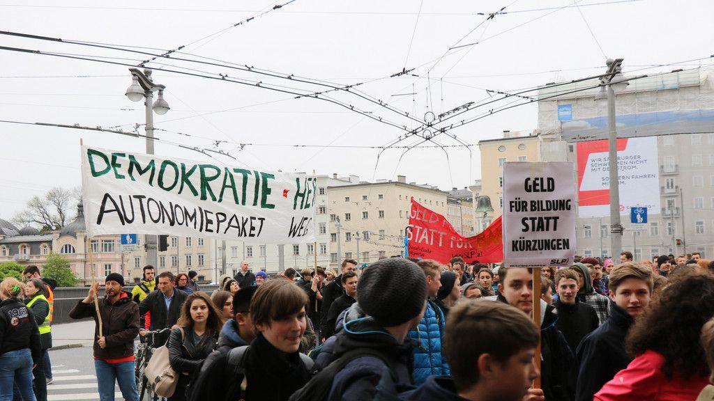 Bilder von der Demo