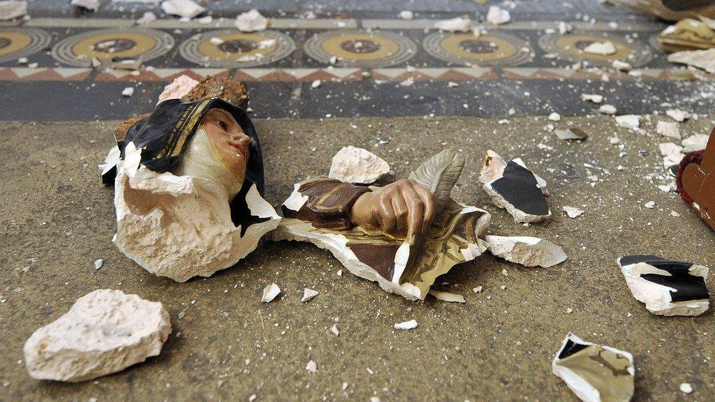 Vandalenakte in Wiener Kirchen: Lazaristenkirche