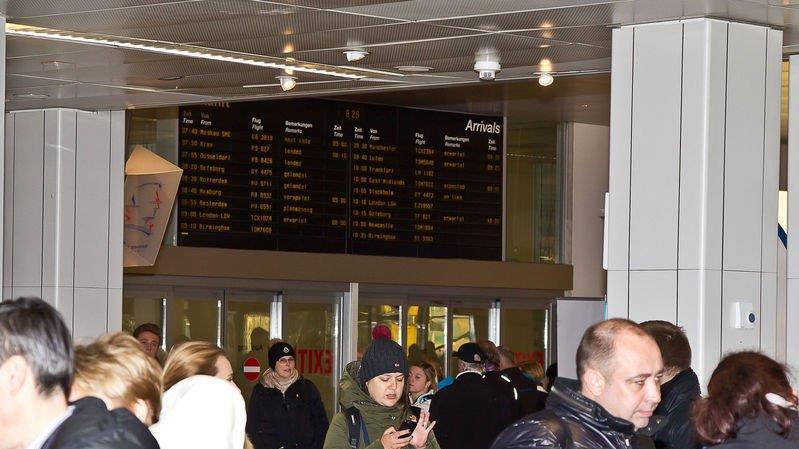 Touri-Ansturm am Airport