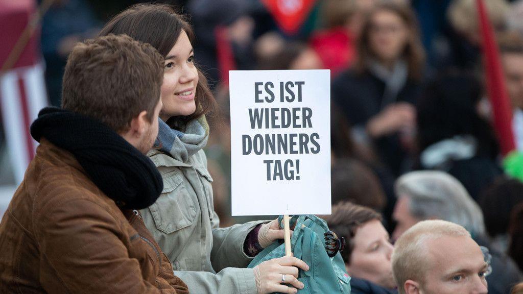 Donnerstagsdemo in Wien wiederbelebt