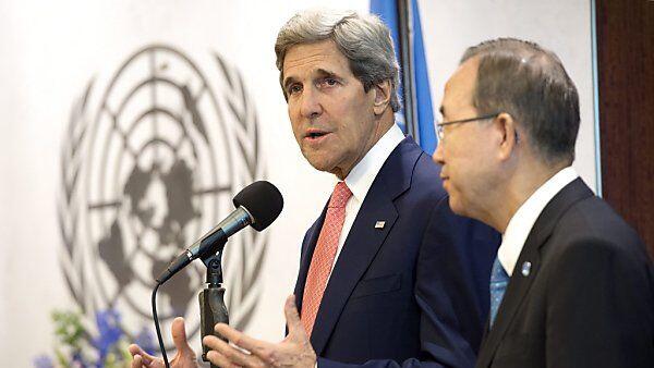 Kerry und Ban warnten das Militär
