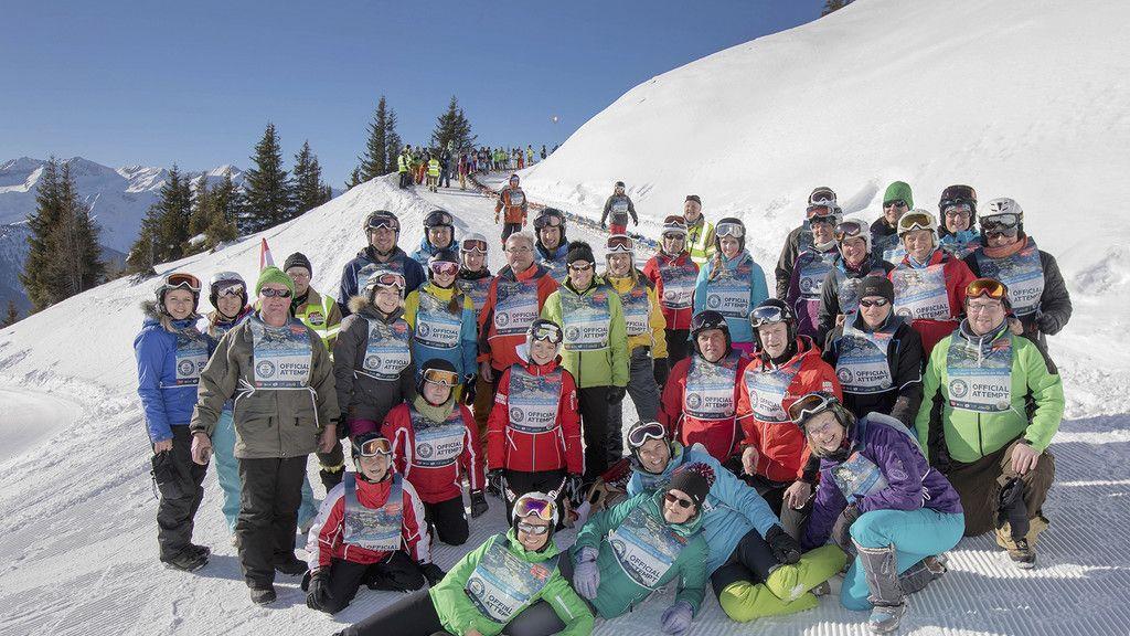 Weltrekord in der Wildkogel-Arena