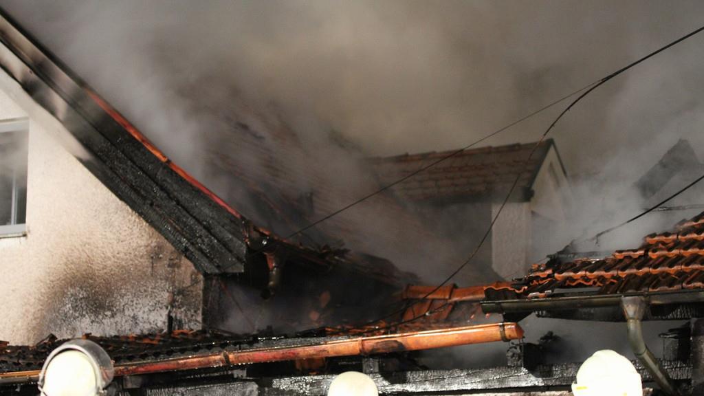 Großbrand in Burgkirchen