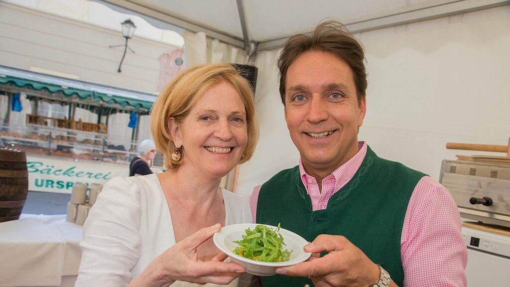 Johanna Maier hatte sichtlich Spaß am Donnerstag in Salzburg.