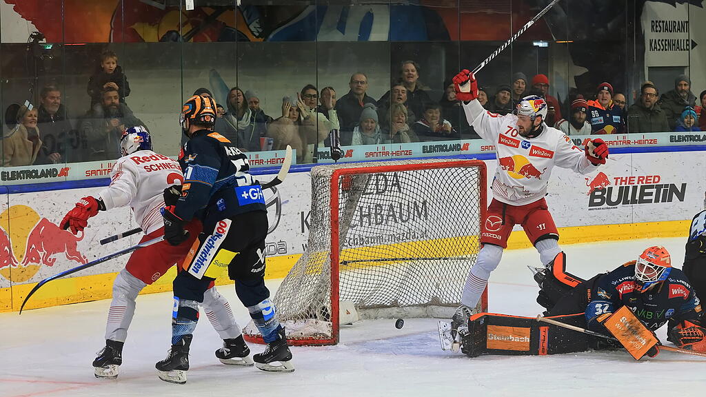 EC Red Bull Salzburg schlägt Black Wings Linz