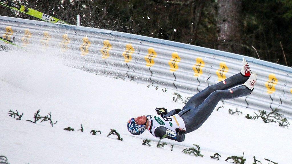Thomas Morgenstern stürzt schwer am Kulm