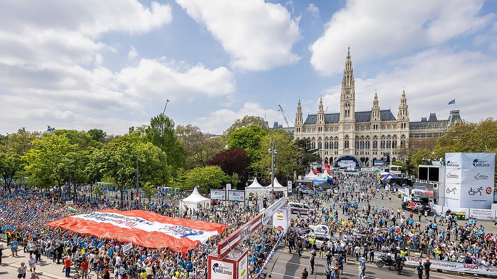 Lukas Müller beim Wings for Life World Run