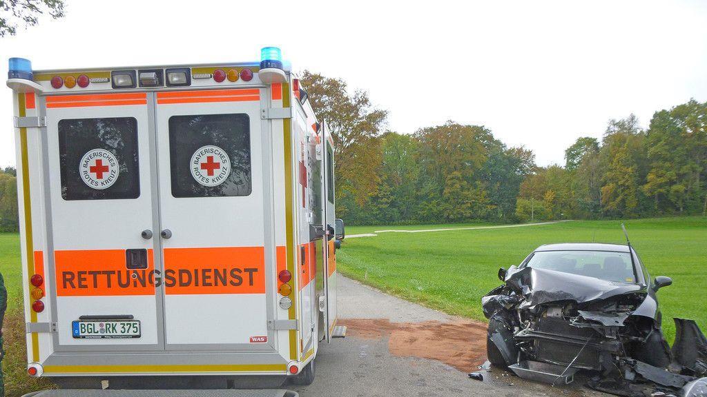 Bilder vom Unfall in Petting