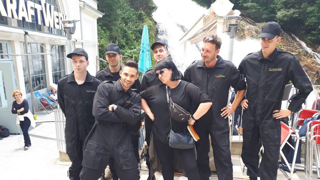 "Die Toten von Salzburg" in Bad Gastein: Hinter den Kulissen