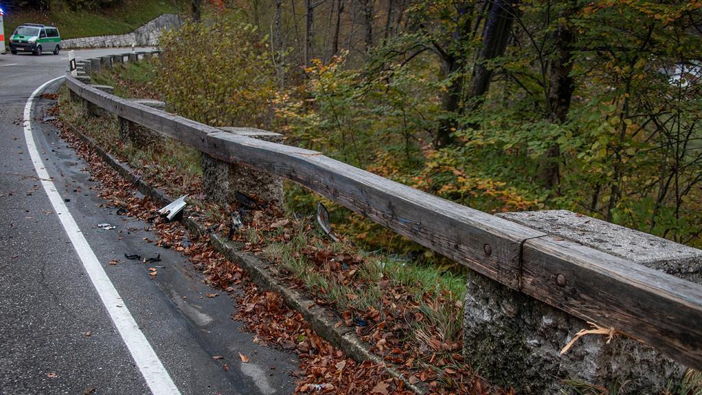 Pkw-Unfall auf der B20