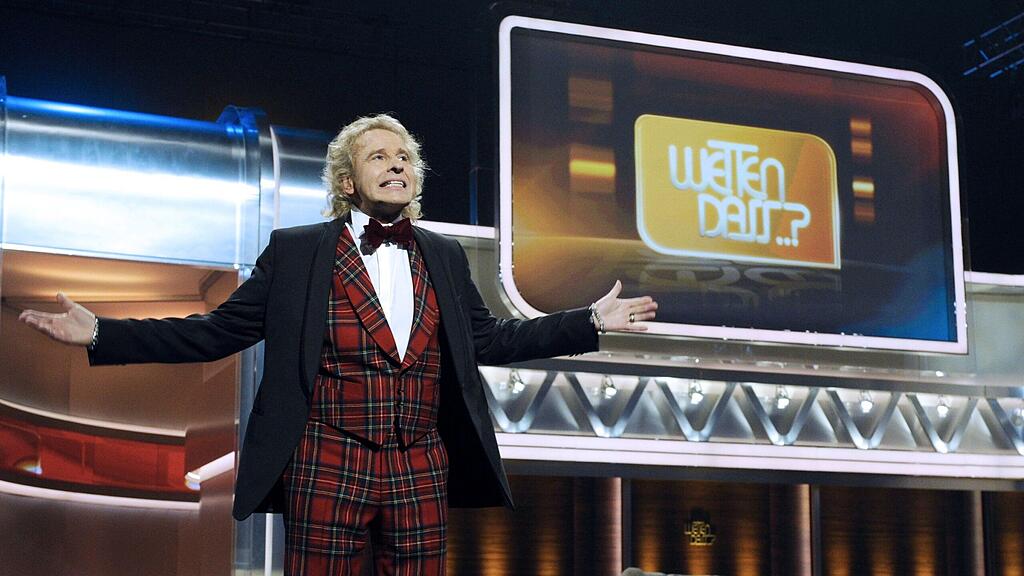 Gibt's bald ein Revival auf der Wettcouch mit Thomas Gottschalk?
