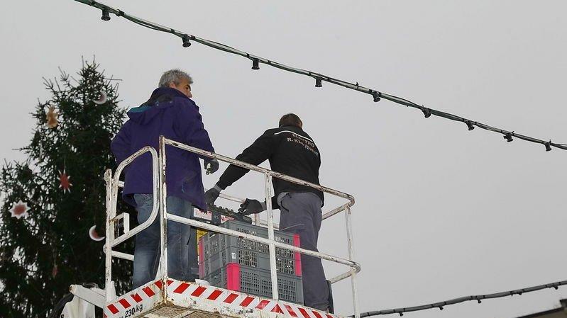 Christkindlmarkt: Die Vorbereitungen
