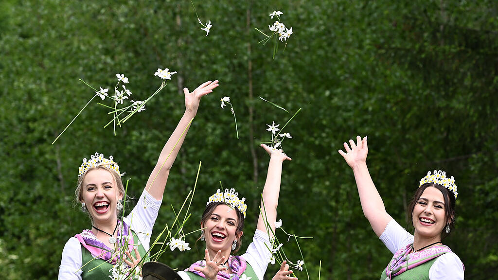 Auftakt zum Narzissenfest in Altaussee