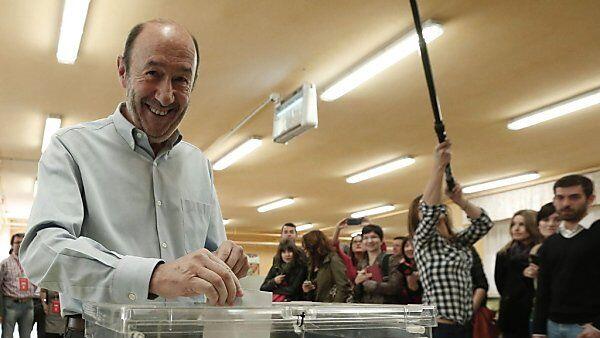 Rubalcaba kündigte Parteitag mit Neuwahl an