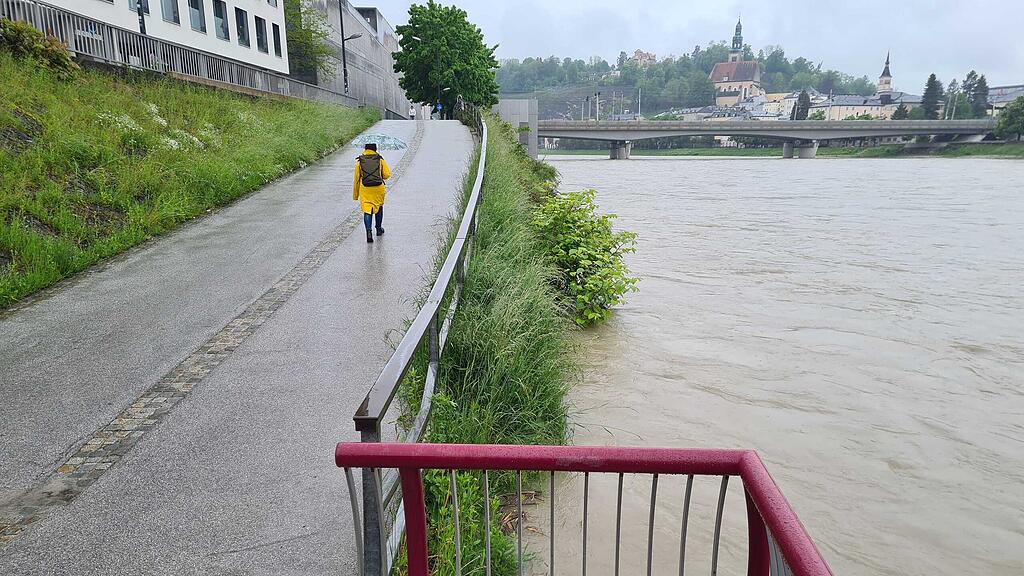 Salzach: Lehener Brücke