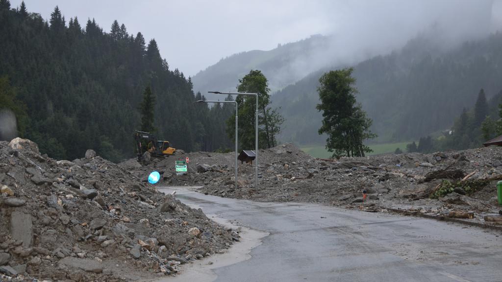 Unwetter über Salzburg: Großarl am Tag danach