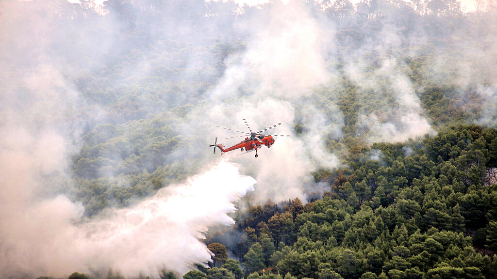 Waldbrand, Buschbrand, Griechendland