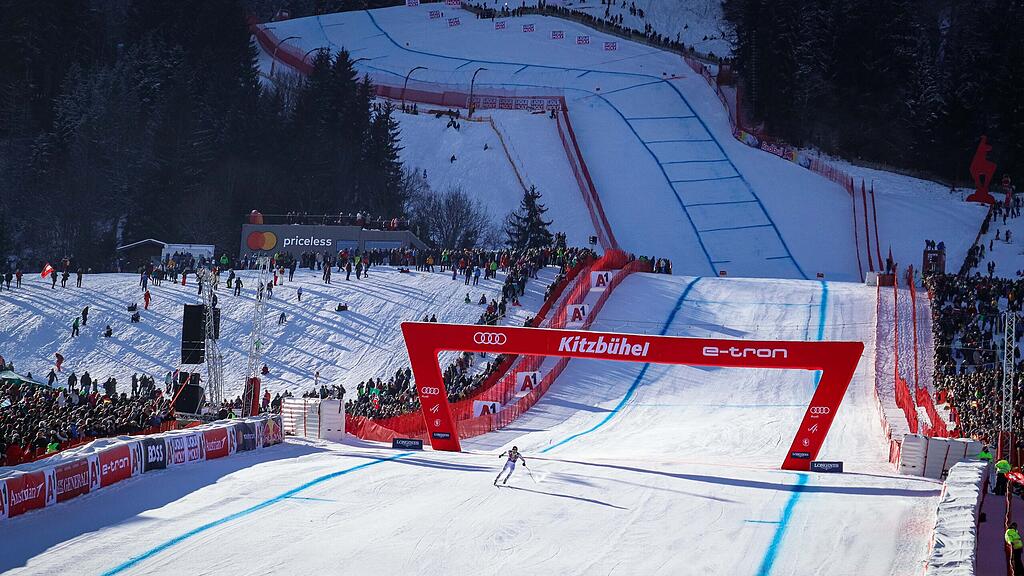 Die Stimmung beim 84. Hahnenkamm-Rennen!